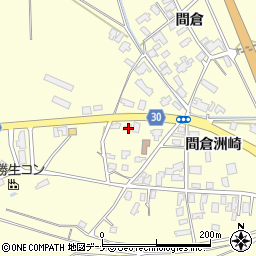 秋田県大仙市花館間倉257周辺の地図