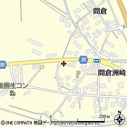 秋田県大仙市花館間倉258周辺の地図