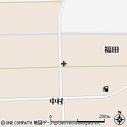 秋田県大仙市福田大面34周辺の地図