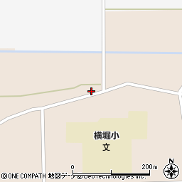 秋田県大仙市福田大面4周辺の地図
