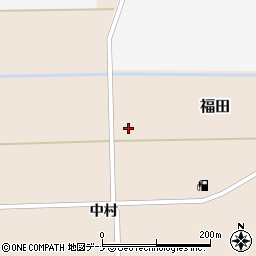 秋田県大仙市福田大面37周辺の地図