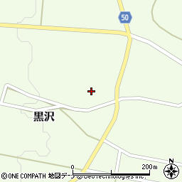 秋田県仙北郡美郷町黒沢西野77周辺の地図