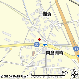 秋田県大仙市花館間倉264周辺の地図