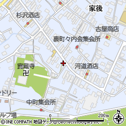 秋田県大仙市神宮寺神宮寺周辺の地図