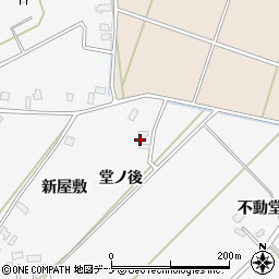 秋田県大仙市高関上郷堂ノ後周辺の地図