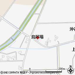 秋田県大仙市高関上郷鳥屋場周辺の地図