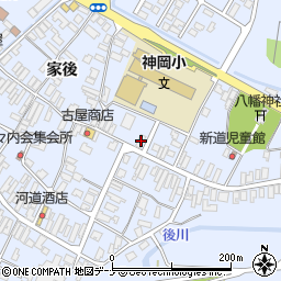 秋田県大仙市神宮寺神宮寺52-8周辺の地図