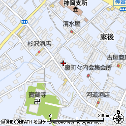 伊藤理髪店周辺の地図