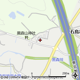 岩手県花巻市石鳥谷町富沢第８地割周辺の地図