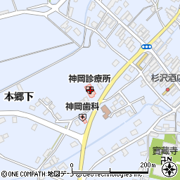 神岡診療所周辺の地図