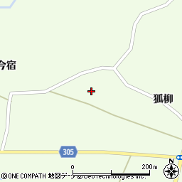 秋田県大仙市太田町三本扇狐柳74周辺の地図