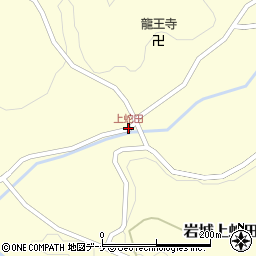 上蛇田周辺の地図