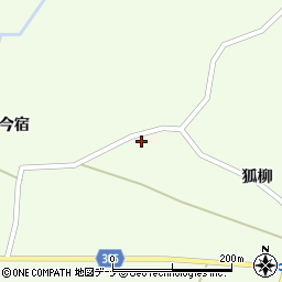 秋田県大仙市太田町三本扇狐柳56周辺の地図