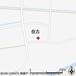 秋田県大仙市横堀住吉92周辺の地図