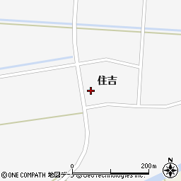 秋田県大仙市横堀住吉88周辺の地図