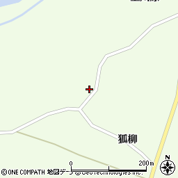 秋田県大仙市太田町三本扇狐柳150周辺の地図