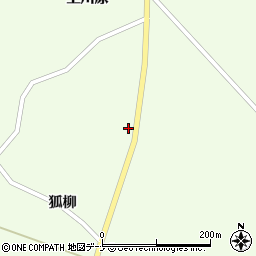秋田県大仙市太田町三本扇狐柳130周辺の地図