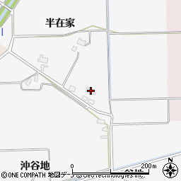 秋田県大仙市高関上郷半在家65周辺の地図