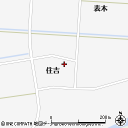秋田県大仙市横堀住吉51周辺の地図