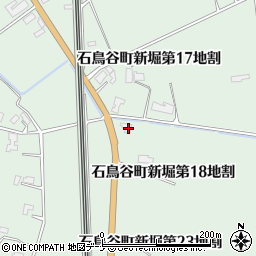 岩手県花巻市石鳥谷町新堀第１８地割129周辺の地図