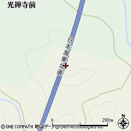 秋田県由利本荘市神沢（十二田）周辺の地図