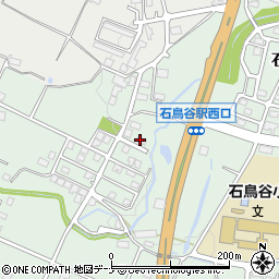 十八区公民館周辺の地図