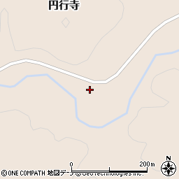 秋田県大仙市円行寺家ノ前66周辺の地図