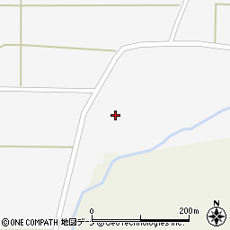 秋田県大仙市横堀杉下116周辺の地図