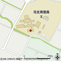 岩手県立花北青雲高等学校周辺の地図