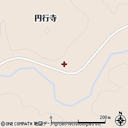 秋田県大仙市円行寺家ノ前58周辺の地図