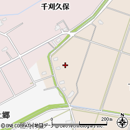 秋田県大仙市四ツ屋下原野周辺の地図