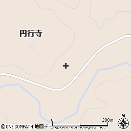 秋田県大仙市円行寺家ノ前43周辺の地図