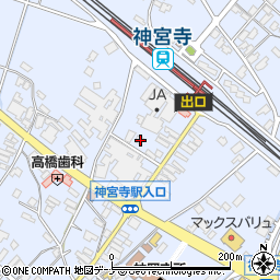 秋田県大仙市神宮寺本郷野86周辺の地図