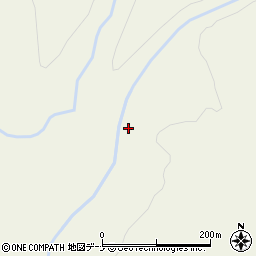 トクサ沢周辺の地図