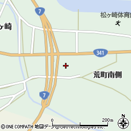 秋田県由利本荘市松ヶ崎荒町南側132周辺の地図