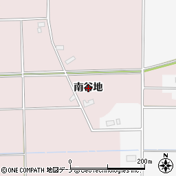 秋田県大仙市清水（南谷地）周辺の地図