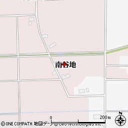 秋田県大仙市清水南谷地72周辺の地図
