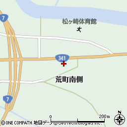 秋田県由利本荘市松ヶ崎荒町南側101周辺の地図