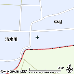 秋田県大仙市太田町川口中村18周辺の地図