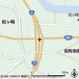 松ケ崎こ道橋周辺の地図