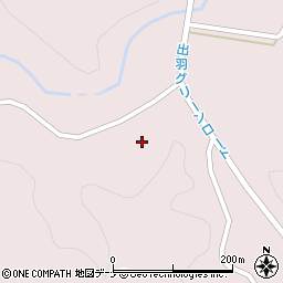 秋田県大仙市大沢郷宿（丸山）周辺の地図