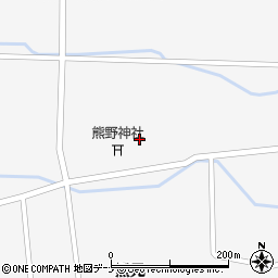 秋田県大仙市横堀熊本周辺の地図