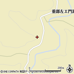 秋田県大仙市大沢郷寺小戸川家ノ前周辺の地図