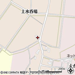 秋田県大仙市四ツ屋上水呑場186周辺の地図