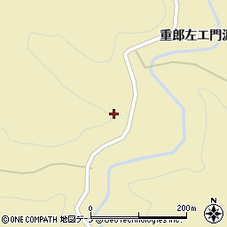 秋田県大仙市大沢郷寺（小戸川家ノ前）周辺の地図