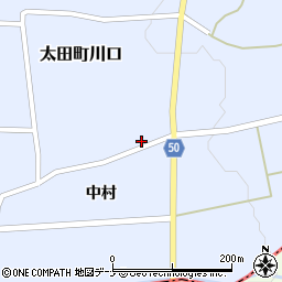 秋田県大仙市太田町川口中村94周辺の地図