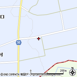 秋田県大仙市太田町川口毘沙門86-1周辺の地図