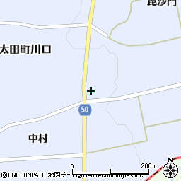 秋田県大仙市太田町川口中村95周辺の地図