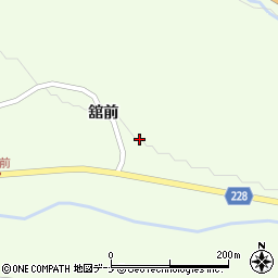 岩手県紫波郡紫波町佐比内舘前59周辺の地図