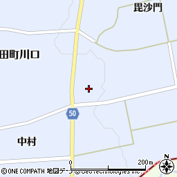 秋田県大仙市太田町川口中村98周辺の地図